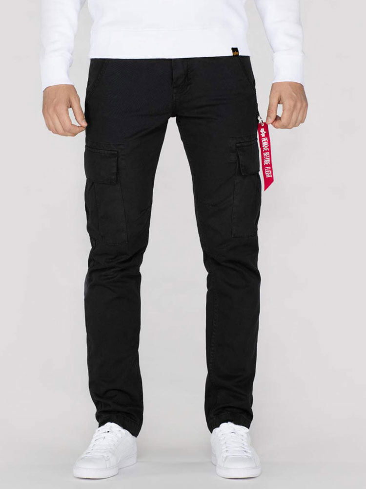 hier kaufen Alpha Industries Hose Agent Pant - schwarz