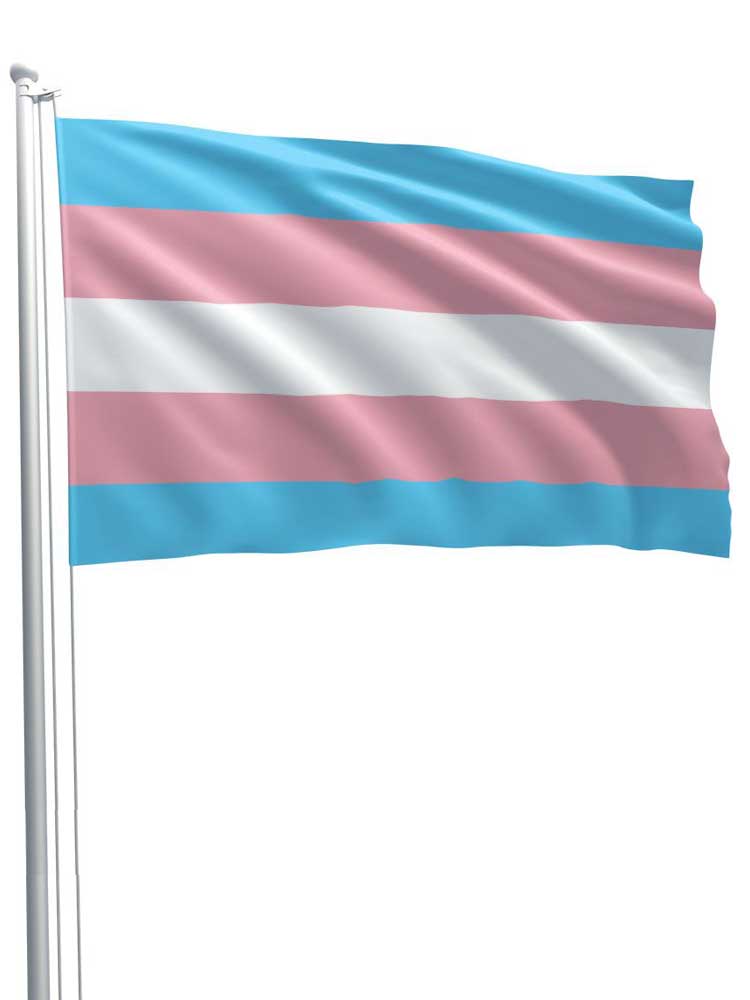 Fahne Transgender Pride Flagge  Hissflagge 90x150cm 