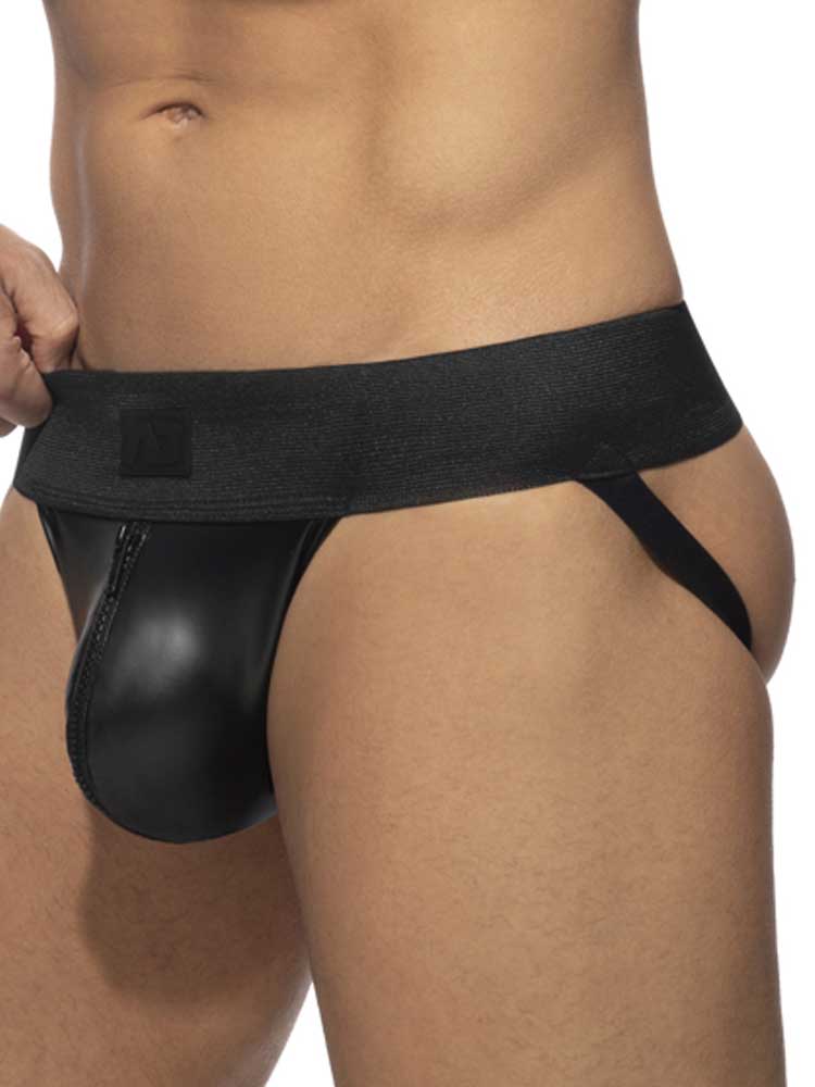 ADDICTED Front Zip Rub Jock plus Cockring diskret kaufen | Spexter.com