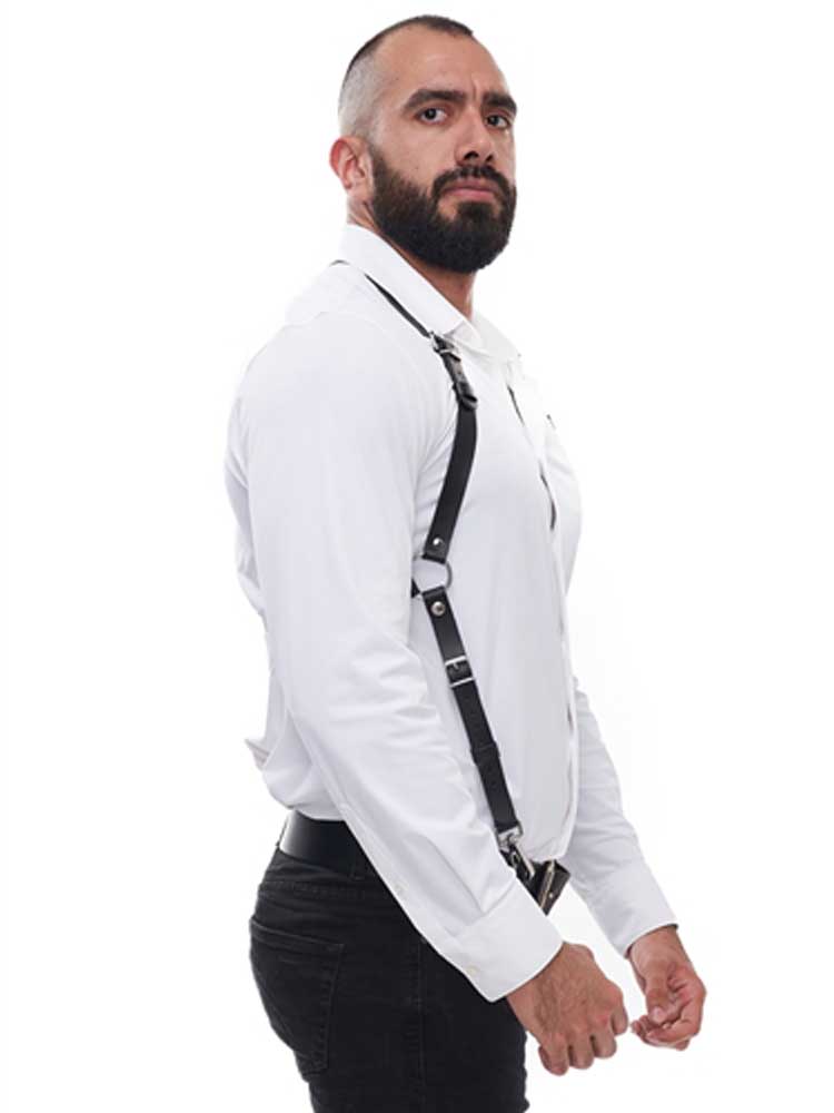 Mister B Leather BUTCH Queen Harness schwarz kaufen bei | Spexter.com